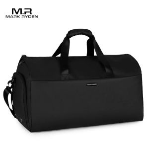 Sacs Multifonction Costume de rangement Sac de voyage de grande capacité Men Sac de majuscule imperméable pour les sacs à main de voyage avec pochette de chaussures