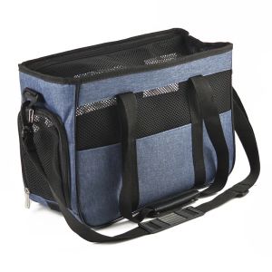 Sacs plusieurs poches portables pour chien portable sac à banc de compagnie de voyage pour animaux de compagnie porte-sacs à dos pour les carreaux de convoyeurs de chat.