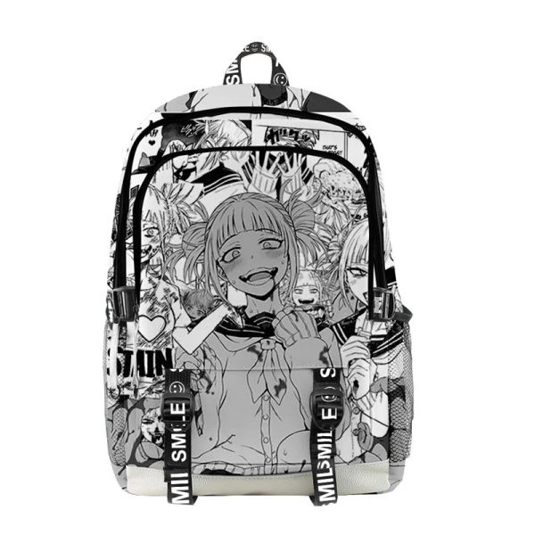 Sacs My Hero Academia 6 École sac à dos Anime MHA BACKPACKS GROSS CARTOONE 3D PRINT ÉCOLE ÉCOLAGE BABAT TEENAGE BAGES Sacs de voyage Mochila