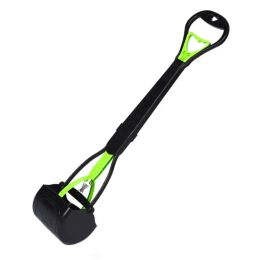 Sacs N58C Durable Spring Long Manche Pet Pooper Scooper pour chiens et chats avec un matériau de haute résistance facile à utiliser pour le ramassage de la saleté de l'herbe