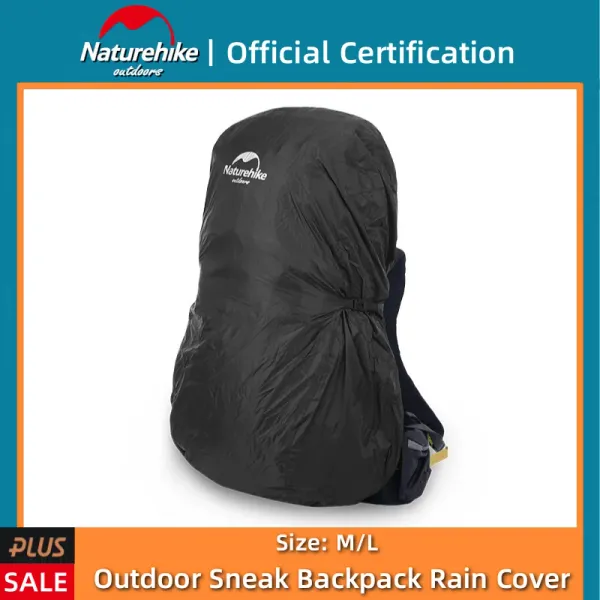 Bolsas Naturehike 3575L mochila de montañismo cubierta de lluvia de nailon Camping al aire libre viaje impermeable protección contra la nieve mochila cubierta de lluvia