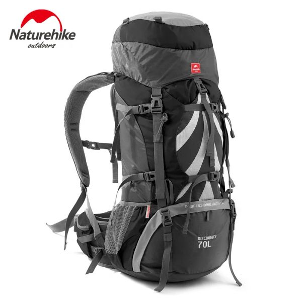 Bolsas NatureHike 70L Big Capacidad Bolsa de mochila de escalada al aire libre Mochilas de senderismo