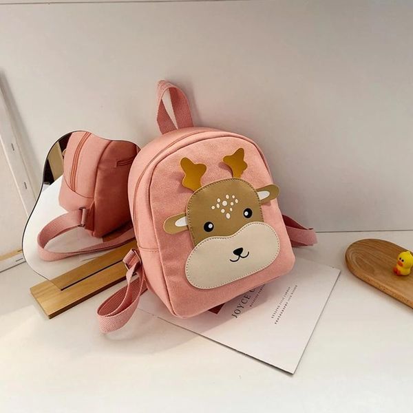 Sacs Nouveaux enfants sacs à dos mignon cerf conception fille garçons sacs d'école enfant en bas âge enfants cartable maternelle dessin animé Mini sac