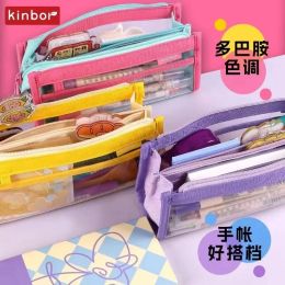 Bolsas nuevas bolsas de lápiz de color multifunción de Kinbor