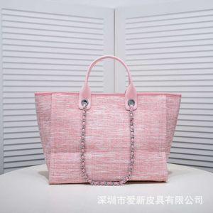 Tassen nieuwe Xiaoxiangfeng canvas strandtas draagbaar een schouder winkelen Tote Wine God verschil Travel