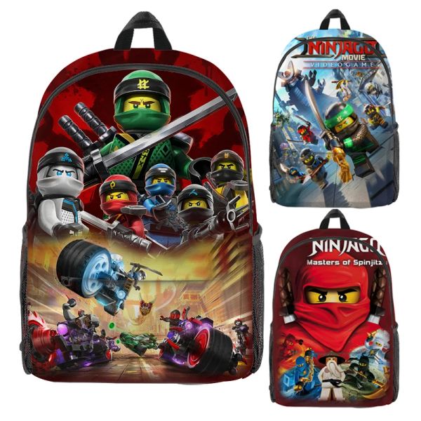 Bolsas Ninja mochila para niños niños chicas primaria bolsos de hombro para adolescentes mochila mochila cosplay back bag satchel back paquete