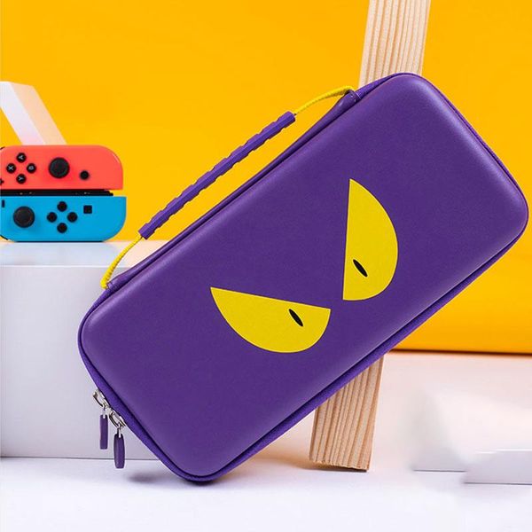 Sacs ns commutateur sac de rangement Purple Devil Travel Board ns coque dure couvercle étanche pour Nintendo Switch Lite Mini Game Accessoire