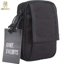 Sacs Onetitigris's Outdoor Sports Taist Packs Running MOLLE TACTICAL MINI EDC UTILITY SCHECH AST AST Smartphone de 5,5 "