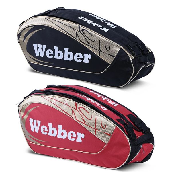 Bolsas OREIDE 612 Uds tenis raqueta de bádminton bolsa de gran capacidad competición deportiva profesional Raqueta bolsa de entrenamiento zapatos Stroage