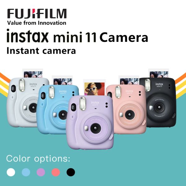 Sacs originaux Fujifilm Fuji Instax Mini 11 Film instantané Films photo Caméra en stock Caméra vintage uniquement Mini11