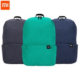 Sacs Original Xiaomi Mi Sac à dos 10l Sac 10 couleurs 165g Urban Localiers Sports Pack Pack Packs Men Femmes Small Taille Épaule UNIS