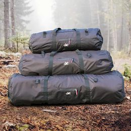 Sacs Sacs extérieurs Sacs de rangement de tente pliant grande capacité Bagure de bagage imperméable Pouche de bagages pour le camping Organisateur de pique-nique de randonnée Wal