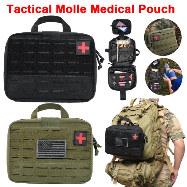 Sacs Outdoor Emergent militaire d'urgence portable des fournitures médicales de vie sacré