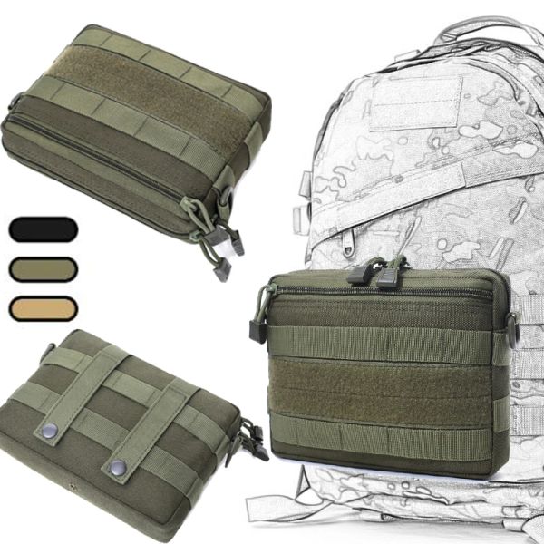 Sacs Chasse en plein air militaire sac tactique taille pochette hommes Molle sac à dos utilitaire ceinture sac outils de travail téléphone portable EDC Fanny Pack