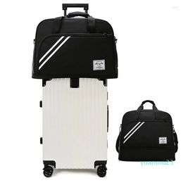 Tassen Outdoor Heren Gym Tas Travel Suitcase Grote handtas Bagage Fitness Accessoires voor mannelijk weekendverpakking Sport Schouderbolsas