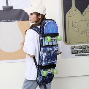 Sacs Oxford Skateboard transporter sac pliable skateboard transportant le sac à main Banque d'équilibrage de scooter couvercle de rangement de scooter sac à dos