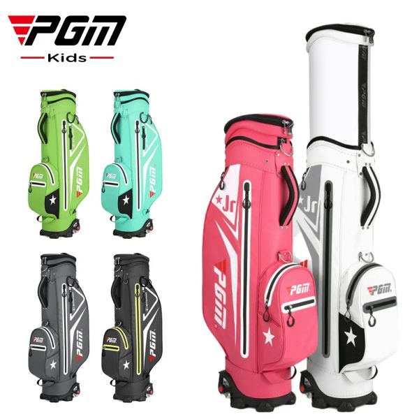 Bolsas PGM Bolsas de golf de niños PACK AIR CAPACIDAD A LAN GIRL ARIMA IMPRESIÓN DE NYLON TPU Tapa de bola escalable Accesorio Hold 13 PCS Clubs QB093