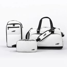 Sacs Playeagle 2023 hommes et femmes Golf Boston Travel Sac Handsbag Shoes Bag 3pcs / Set Pu Film de grande capacité Aviation Golf Sags