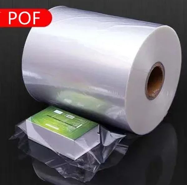 Sacs pof thermse rétractable film pliant feuilles de membrane transparent sac en plastique en plastique en plastique en plastique transparent rétractable