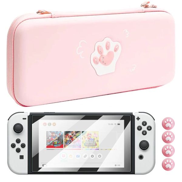 Sacs Portable Shell de transport Case de sacs pour Nintendo Switch Oled Game Console et pour Nintendoswitch Joy Con Contrôler Protection