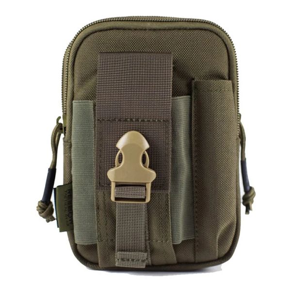 Bolsas Portable Molle System Organizador táctico Mochilas tácticas Bolsas accesorias EDC Polla Utilidad Bolsas de la cintura del dispositivo Cajas del teléfono