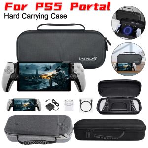 Tassen draagbare reiscase voor PS5 Portal Storage Bag Handheld Game Console Protective Hard Cover voor PlayStation 5 Portal