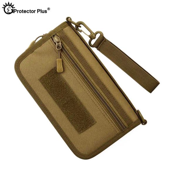 Sacs PROTECTOR PLUS Sac à main tactique Hommes 6 pouces Téléphone Passeport Voyage Camouflage Portefeuille Nylon Bourse Randonnée Camping Molle sac