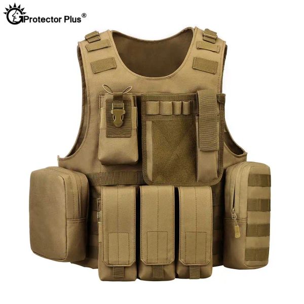 Sacs Protector Plus Tactical Vest Plate Platers Professional Military MOLLE AMPHIBIONS GAIN AIRSOFT COMBAT ASSAULT SPORT