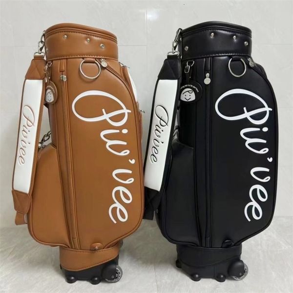 Bolsas Puller Rod Golf Sports Fashion Club Bag High End Standing Classic Vintage Ball Bag 231204