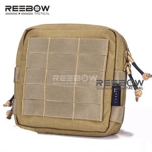 Borse Reebow Tasca tattica Edc Outdoor Militare Borsa organizer per la vita quotidiana Molle Utility Map Pack Caccia in bicicletta