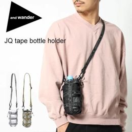 Sacs Rizhao Mountain Range et Wander JQ Tape Bottle Holder Outdoor Functional Water Bottle Crossbody Body Sac