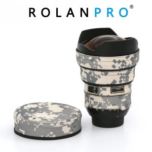 Sacs Rolanpro Lens Cover Camouflage Couverture de pluie pour Nikon AFS 1424 mm f / 2.8g Ed Lens Guns Guns Clothing Photography Case