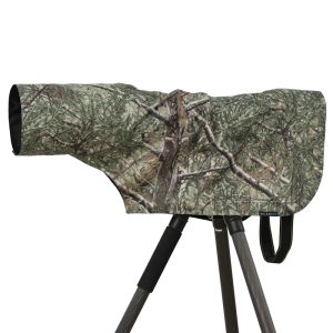 Tassen Rolanpro Regen Cover Raincoat voor XS -maat voor Canon RF 100500mm f/4.57.1 L is USM Telefoto Lens Army Green Camouflage