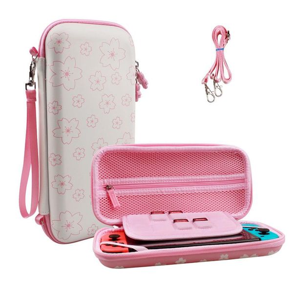 Sacs Sakura Portable EVA sac de rangement pour Nintendo Switch Console housse pour Nintend Switch NS contrôleur sac accessoires de jeu