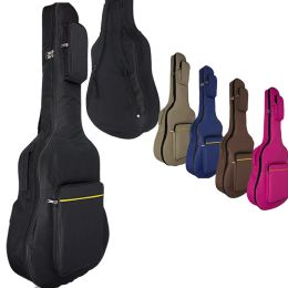 Sacs Scione 41 pouces Case de guitare Sac de guitare imperméable Bagure de guitare 600D Oxford acoustique Folk Gigar Gig Sac Couvercle avec sangle d'épaule