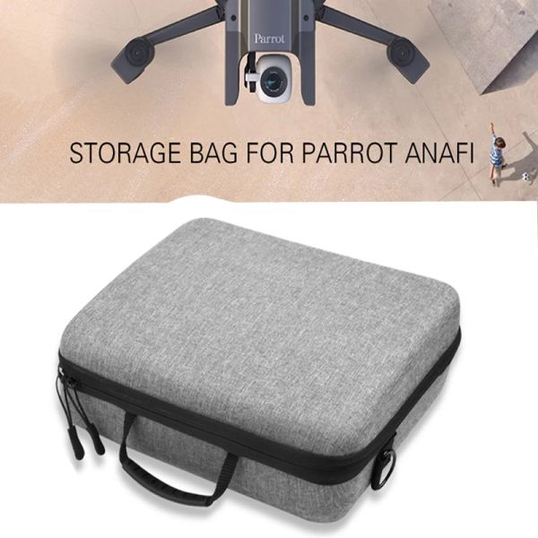 Sacs mallette de transport à bandoulière pour perroquet ANAFI Drone sac à main stockage Portable voyage contrôleur de batterie boîte de transport de protection