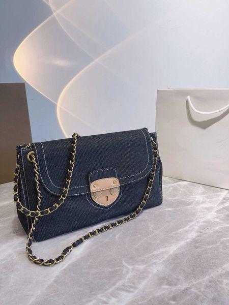 Sacs Épaule Femmes Sous Les Bras Toile Messenger Marque Denim Hobo Sac À Main Designer Fourre-Tout Shopping Bourse Portefeuilles pour Dame 1029 Pochette