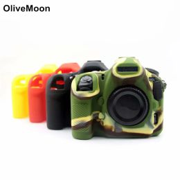 Tassen Siliconen zachte rubberen camerabehoedklep voor Nikon D5100 D5200 D7000 D600 D610 D750 D7200 D850 D3100 D3200 D90 D5500 D5600 D810