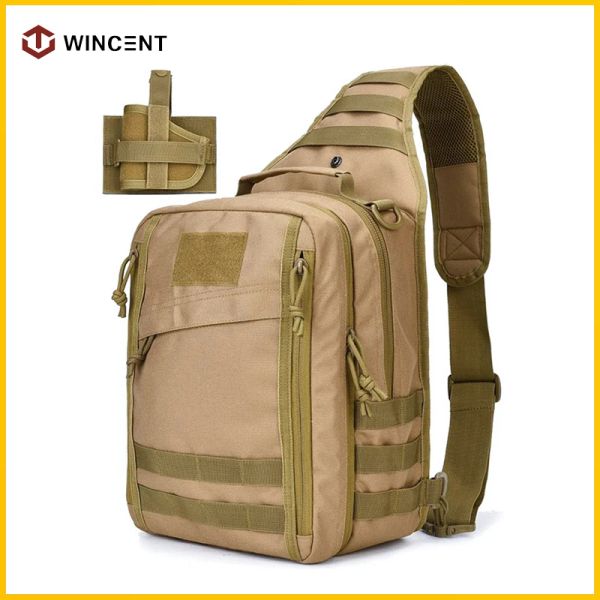 Sacs Sling Sac MOLLE SYSTÈME MATIQUE SAG IMPHERPORER MILITAL GUR ACCESSORI TACTIQUE HOBAG MOTHSTER À l'intérieur du pistolet EDC Back Back