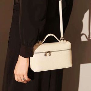 Sacs Small Sac, sac à main, boîte à lunch en cuir authentique pour femmes, femme de trajet, maquillage diagonal cadeau une fille d'épaule