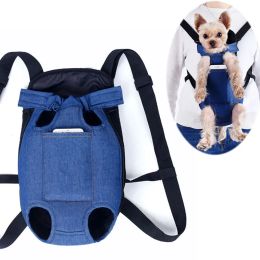 Sacs Small Dog Carrier Backpack Jnces Out Puppy Pet Port Port Backpack Hands Free Cat Travel Sac pour Walking Randing Bike and Motorcycle
