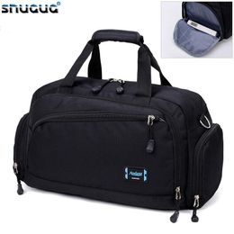 Tassen Snugug 2020 Men's Sport Gym Bags Cilinder Een schouder Sporttas Vrouwelijke reistassen Nylon Waterdicht Dnylon Waterzakpakket