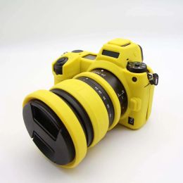 Sacs Étui à peau en caoutchouc en silicone doux pour la caméra Nikon Z7 II / Z6 II avec un objectif 2470 F4