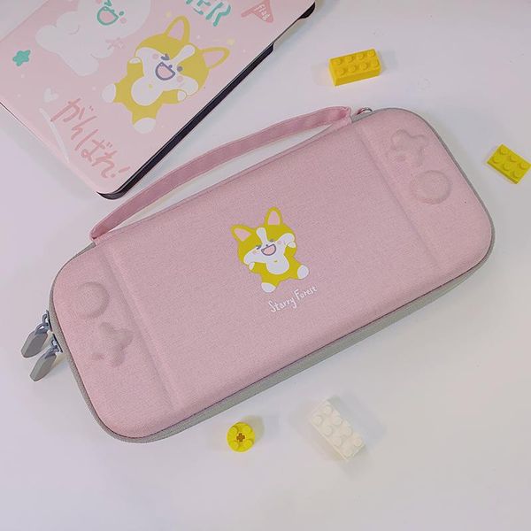 Sacs STARRY FOREST rose mignon sac de transport de protection étuis pour Nintendo Switch et Lite pour les filles