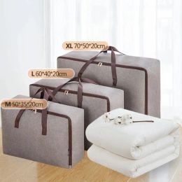 Sacs Sac de rangement Sac de tissu oxford imperméable pour ménage Highcapacité de voyage facile à déplacer utilisé pour stocker les nécessités quotidiennes