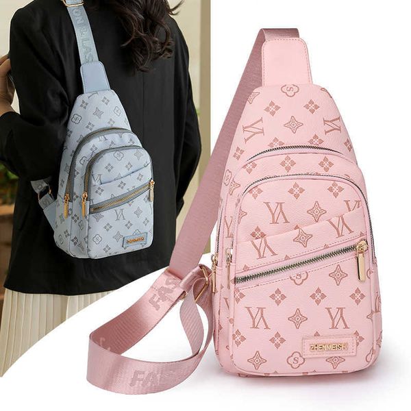 Sacs Store Outlet imprimé femmes 2023 nouveau designer bandoulière polyvalent poitrine 2024 petite taille sac à bandoulière