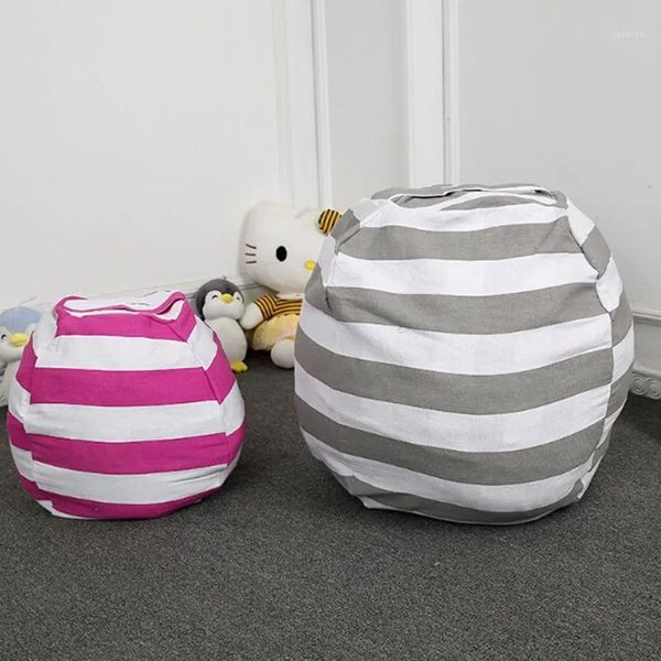 Bolsas rellenables juguetes de animales almacenamiento bolsa de frijol relleno niños niños peluche organizador de juguetes de gran capacidad bolsa de almacenamiento de juguetes1