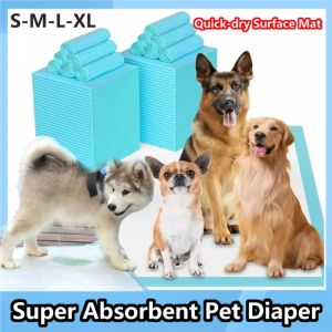 Sacs Super absorbants pour animaux de compagnie, coussinets de pipi pour formation de chiens, tapis de couches sains jetables pour chats et chiens, tapis de Surface à séchage rapide pour donner naissance