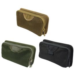 Sacs sacs sac à dos sac à dos insert organisateur modulaire s'attaches à crochet de poche de poche utilitaire admin de chasse au nylon fermeture de fermeture à glissière Nouveau