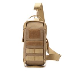 Tassen tactische tas Militaire pistoolkast EDC Chest Bag Wasit Belt Molle System Ve1cr0 jachtaccessoires opslag voor wandelcamping